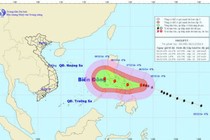 Siêu bão Hagupit có khả năng đi vào biển Đông