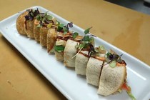 Chảy nước miếng với hamburger phong cách sushi