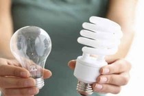 Lau bóng đèn tiết kiệm điện