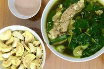 Một tuần ăn tối đa mấy bữa canh cua?