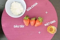 Công thức mặt nạ trắng da, cấp ẩm từ dâu tây vào mùa đông!