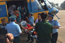 Đưa ngư dân bị đột quỵ não về đất liền an toàn