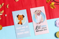 Mẫu lì xì được dân mạng săn đón nhiều nhất Tết 2018