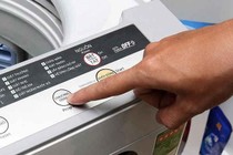 Đặt tốc độ vắt cho máy giặt vào mùa hè