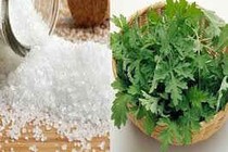 Chườm muối ngải cứu giảm đau xương khớp