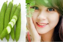 Da đẹp nhờ mướp