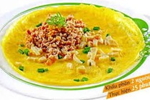 Trứng ngỗng hấp cách thủy giúp hạ huyết áp