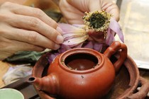 Trà hoa quả chống viêm họng