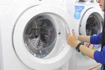 Dùng javen làm sạch máy giặt