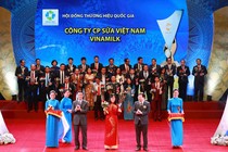 Vinamilk 5 năm liền đạt thương hiệu quốc gia