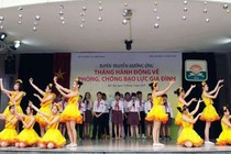 Đưa kiến thức phòng chống bạo lực gia đình vào trường học