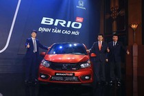 Chính thức ra mắt Honda Brio mới lần đầu tiên tại thị trường Việt Nam
