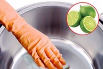 Cọ sạch và khử mùi bồn rửa