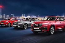 VinFast trưng bày “3 ngôi sao mới” tại Vietnam Motor Show 2019