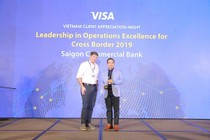SCB tiếp tục đoạt giải thưởng về hoạt động vận hành giao dịch thẻ tại nước ngoài
