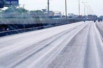 Khẩn trương đẩy nhanh dự án sửa chữa mặt đường Quốc lộ 5