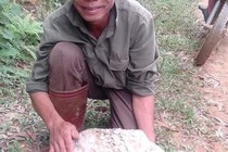 Thiên thạch ở Lạng Sơn chỉ là cục đá thường