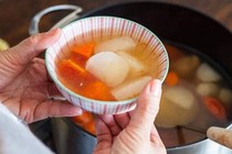 Canh cà rốt củ cải