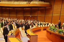 Kỳ họp thứ 11, Quốc hội khóa XIV. Ảnh: TTXVN