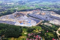 Toàn cảnh bãi rác Nam Sơn