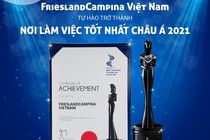 FrieslandCampina Việt Nam cũng đã vinh dự trở thành “Nơi làm việc tốt nhất Châu Á 2021”(Best Companies to Work for in Asia) do Tạp chí uy tín HR Asia bình chọn