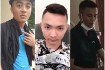 Từ trái qua phải các đối tượng: Lê Anh Lực, Nguyễn Quang Tuyến và Nguyễn Lâm Vận.