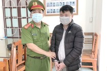 Đối tượng Đỗ Xuân Hòa tại cơ quan công an. Ảnh: Công an tỉnh Thanh Hóa.