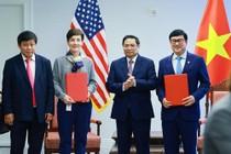 IFC, HDBank ký kết hợp tác chiến lược, thúc đẩy hỗ trợ các Doanh nghiệp Nhỏ và Vừa tiếp cận tài chính và tham gia vào chuỗi cung ứng toàn cầu. (Ảnh: TTXVN)