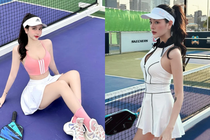 Loạt hot girl Việt làm tân binh gia nhập trào lưu Pickleball 