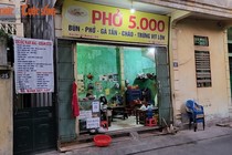 Quán phở Nam Định 5k, nghe giá thôi khiến nhiều người tò mò