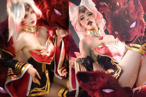 Nữ thần Mai Dora làng game LMHT tung ảnh cosplay tướng nữ gợi cảm