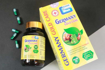 Thực phẩm bảo vệ sức khoẻ Germany Gold Care vi phạm quảng cáo