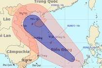 Áp thấp nhiệt đới đang mạnh lên thành bão