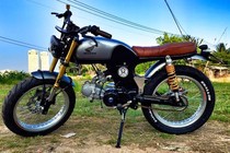 Honda 67 độ street scrambler "cực chất" của biker Việt