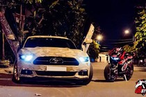 “Bọ cánh cứng” Ford Mustang camo siêu chất tại VN