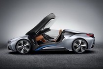 Siêu xe “xanh” BMW i8 sẽ có bản mui trần Roadster