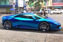 Lamborghin Huracan độ pô titan gần 200 triệu tại Sài Gòn