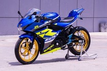 Môtô Suzuki GSX-R150 giá 56 triệu có bản độ đầu tiên