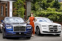 Bộ đôi siêu xe sang Rolls-Royce “độc bản” đến Hàn Quốc