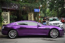 Siêu xe Aston Martin Rapide S màu độc hơn 10 tỷ tại VN