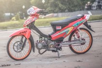 Honda Wave 125 độ drag kiểng, nội công “siêu khủng”