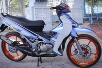 Xe 2 thì Yamaha 125Z độ đồ chơi cả trăm triệu đồng