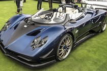 "Tròn mắt" ngắm siêu xe mui trần Pagani Zonda triệu đô