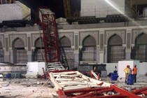 Dự án sập cần cẩu thánh địa Mecca do cty nhà Bin Laden quản lý 