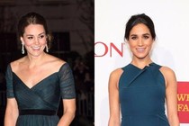 10 lần đụng phong cách của công nương Kate Middleton và Meghan Markle