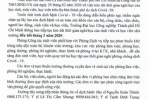 4 trường đại học tại TP.HCM cho sinh viên nghỉ hết tháng 3