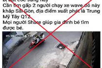 Sự thật bất ngờ vụ người mẹ trình báo con 4 tuổi nghi bị "bắt cóc"