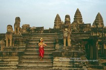 Ảnh đặc biệt về phế tích Angkor Wat ba thập niên trước