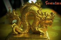 Ngắm bản sao tuyệt đẹp của bộ sưu tập ấn vàng nhà Nguyễn 