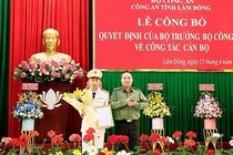 Lâm Đồng: Bổ nhiệm chức vụ Phó Giám đốc Công an tỉnh